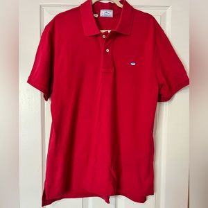 Southern Tide Skipjack Polo Shirt (Red)